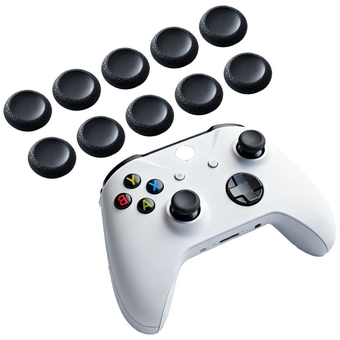 Microsoft Console Xbox Series X - 20 Buah Tutup Pegangan Jempol Pengontrol
