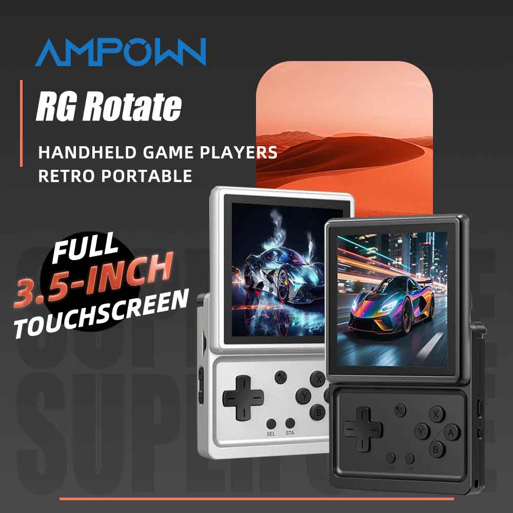 Gaming Console Type - ANBERNIC RG Rotate Konsol Game Genggam