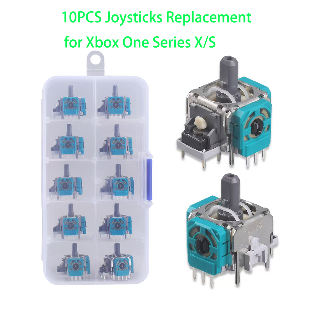 Microsoft Console Xbox Series X - 10 Buah Suku Cadang Perbaikan ThumbStick