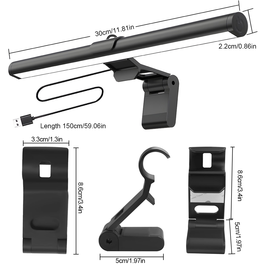 Led Gaming Light Strip - Lampu Gantung Layar Monitor PC Desktop,