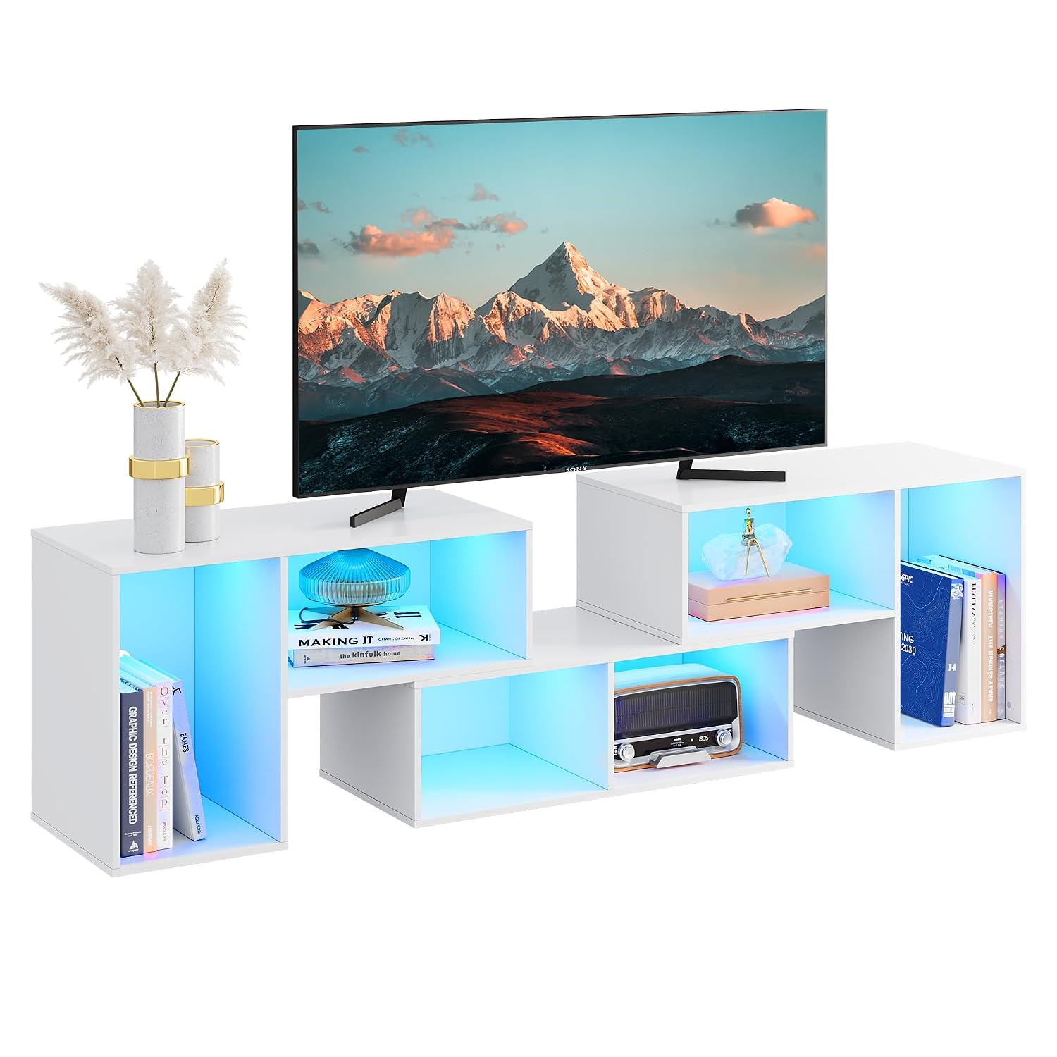 Gaming Console Room - Meja TV yang Dapat Diubah Bentuk