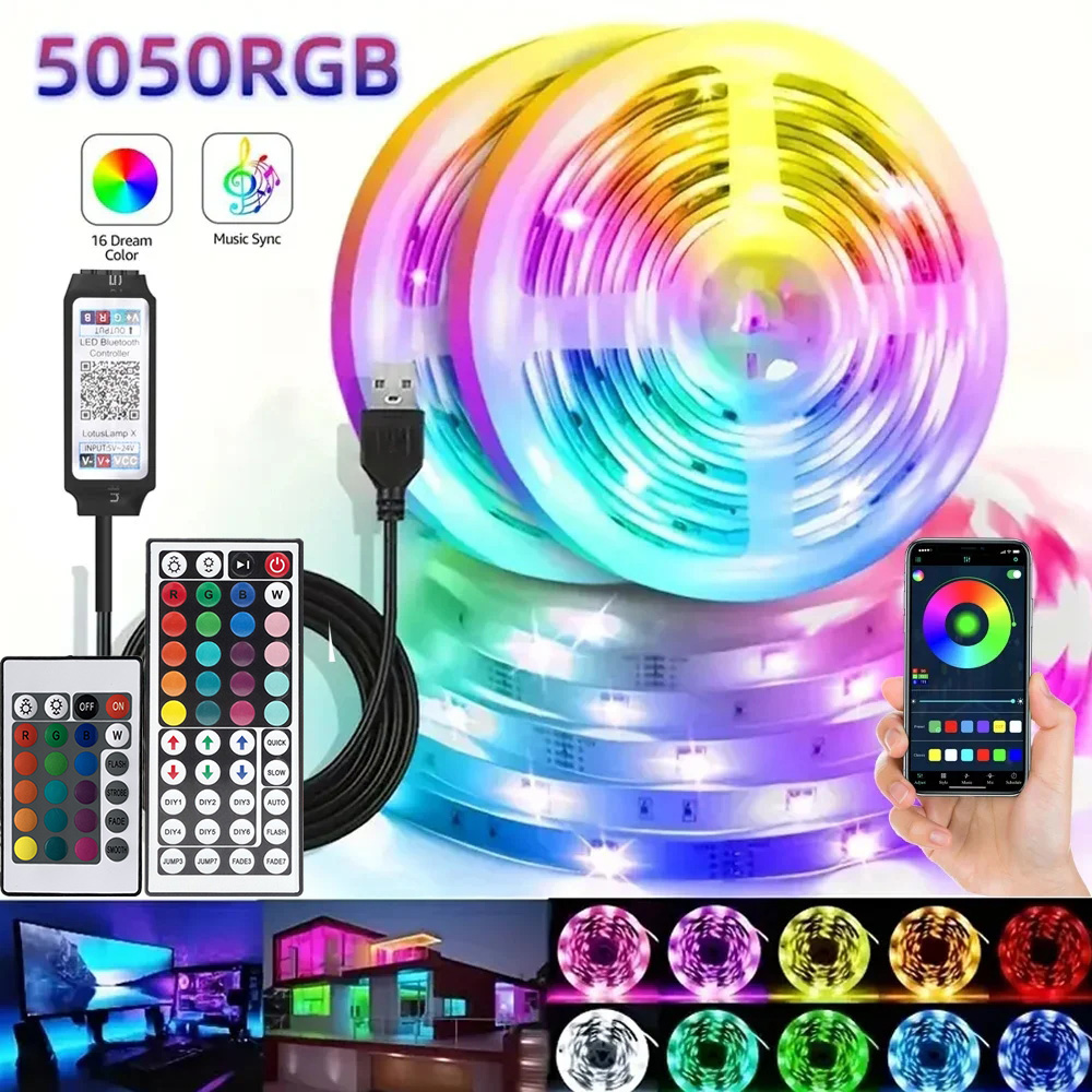 Led Gaming Light Strip - Lampu Strip LED RGB Pintar untuk