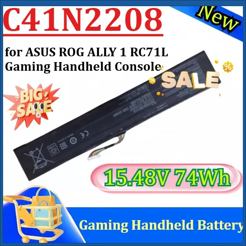 Gaming Console Asus Rog - Baterai Pengganti Kapasitas Tinggi Baru C41N2208