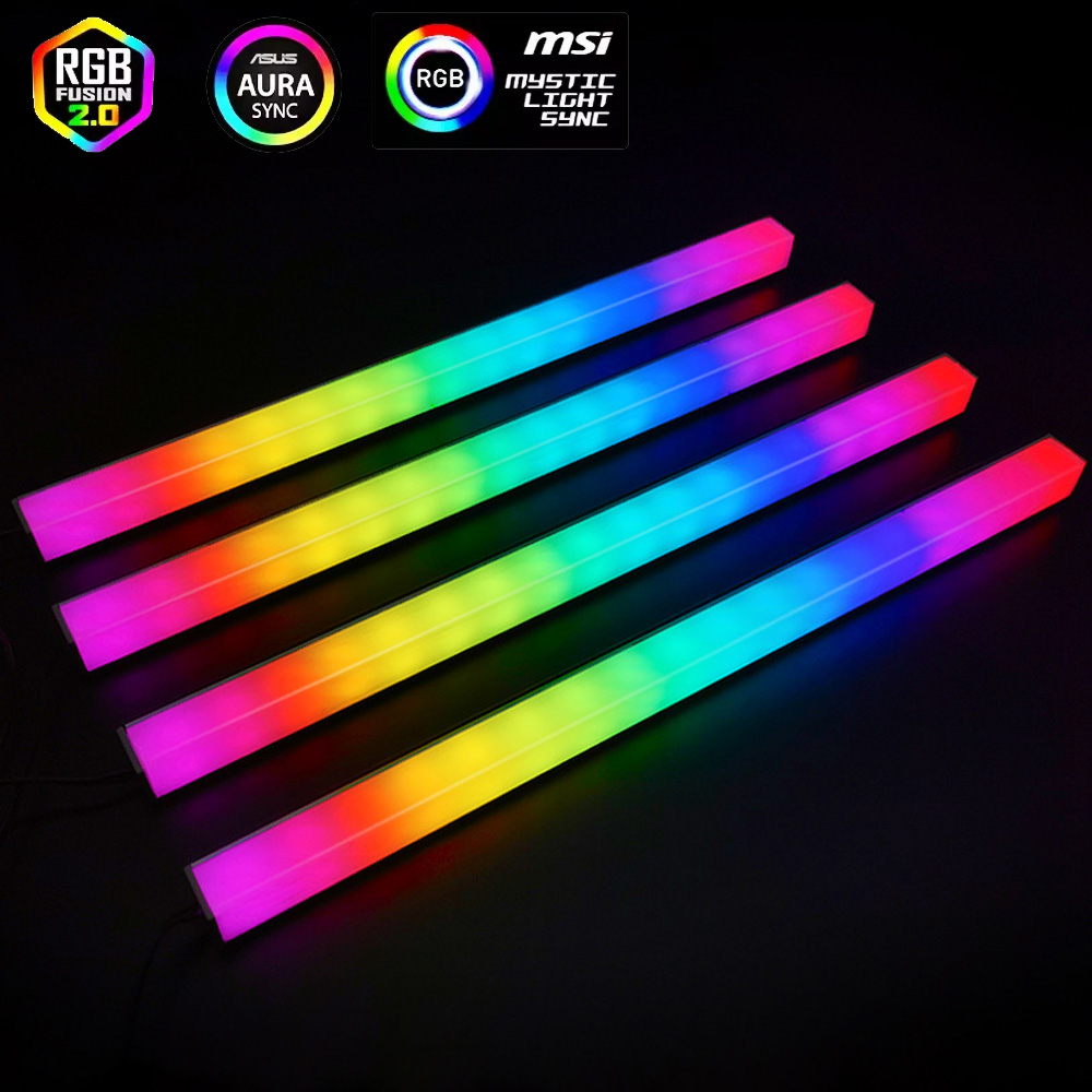 Led Gaming Light Strip - Header 5V ARGB 3Pin untuk Asus