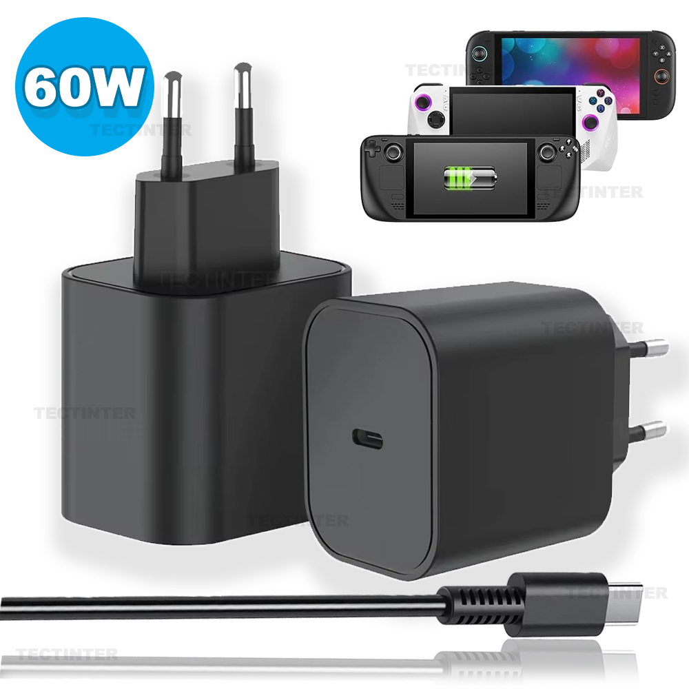 Pengisi Daya Adaptor AC 60W Ko - Gaming Console Nintendo Switch ulasan dan harga