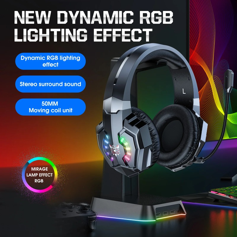 ONIKUMA B15 Headset Gaming Nir - Gaming Console Amazon ulasan dan harga