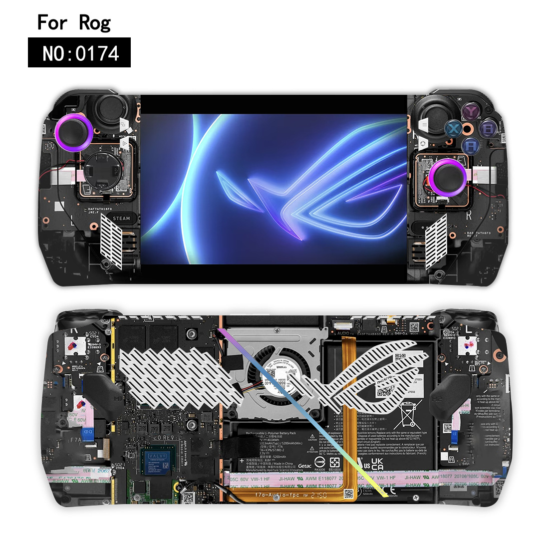 Casing Penutup Stiker Baru unt - Gaming Console Asus Rog ulasan dan harga