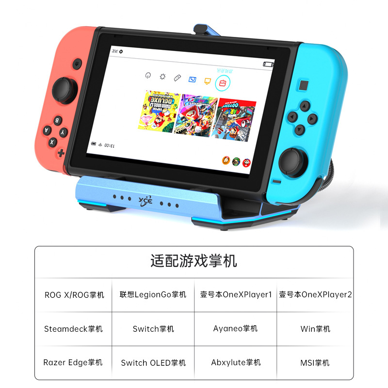 USB-C Kipas Ganda Stasiun Dok  - Gaming Console Type ulasan dan harga