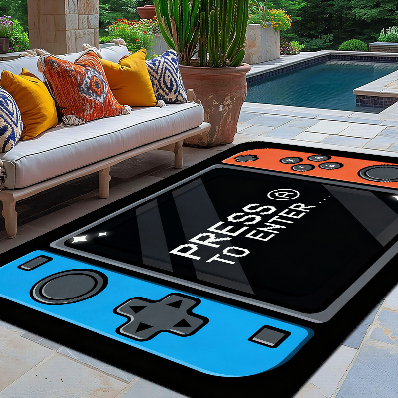 Karpet Flanel Anti-Selip Berte - Gaming Console Room ulasan dan harga