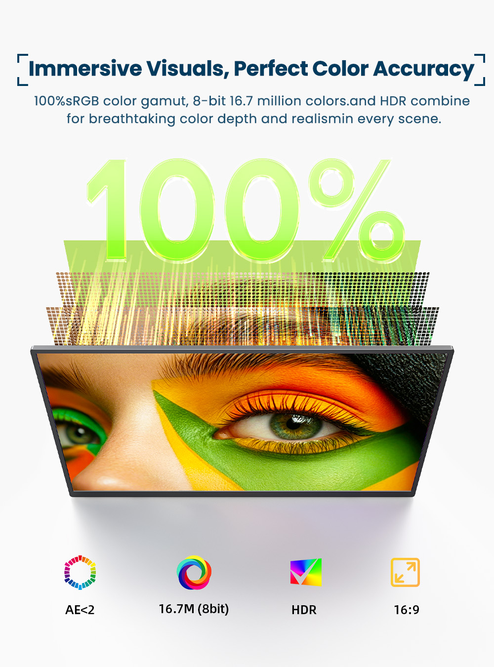 Monitor Portabel EVICIV 4K Lay - Gaming Console Type ulasan dan harga