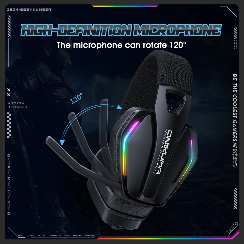 ONIKUMA GT826 Headset Gaming N - Gaming Console Amazon ulasan dan harga