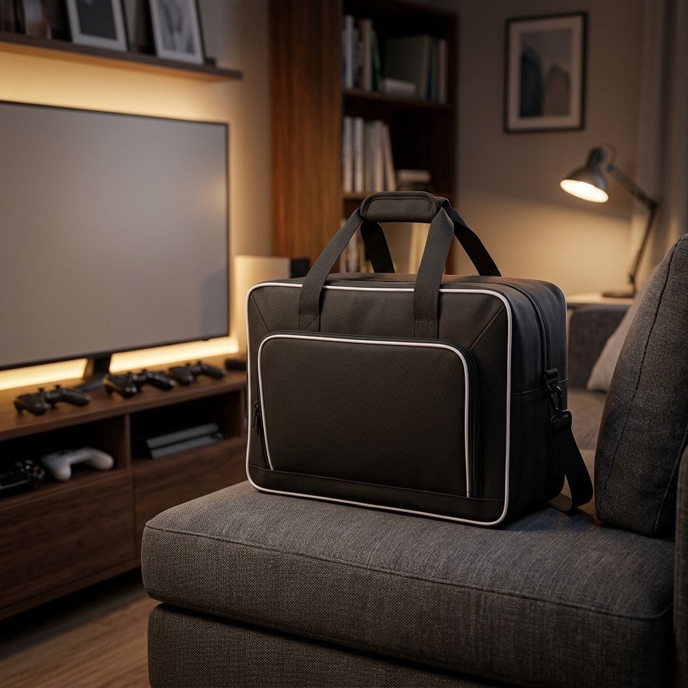 Tas Penyimpanan Konsol PS5, Ta - Gaming Console Organizer ulasan dan harga