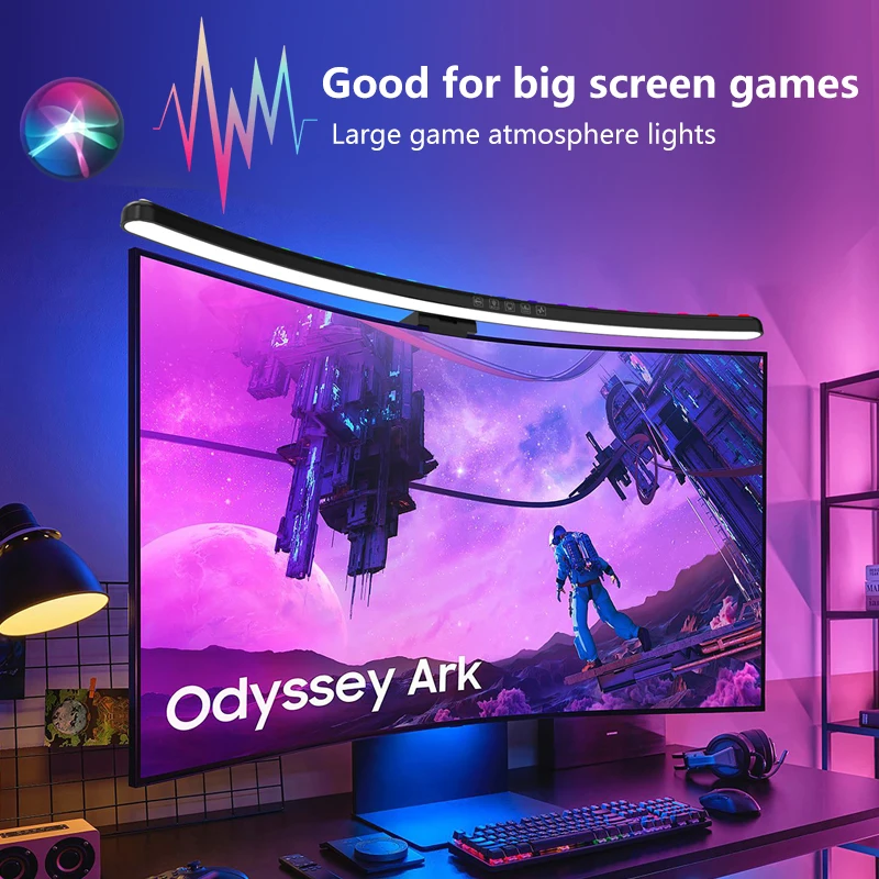 Lampu Monitor Komputer RGB Rit - Led Gaming Light Strip ulasan dan harga